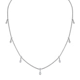 Floating Diamond Necklace